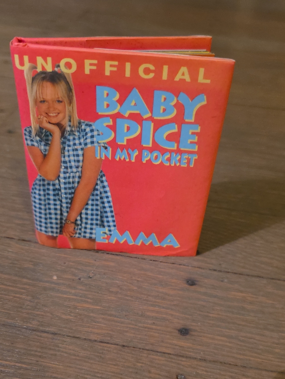 Unofficial "Baby Spice In My Pocket" Mini Book - Emma -Vintage 1977